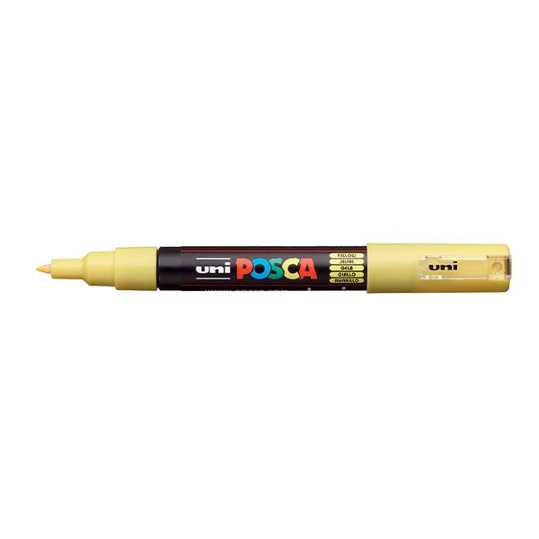 Posca Acrylic Paint Marker 0.7-1 mm X-Fine Tip Yellow 