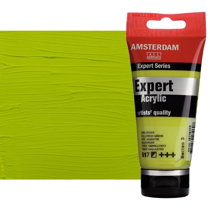 Amsterdam Expert Acrylic Yellowish Green 75 ml