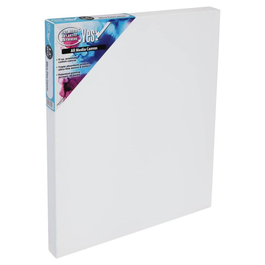 Yes! All Media Cotton Canvas 9"x12", 1-1/2" Deep