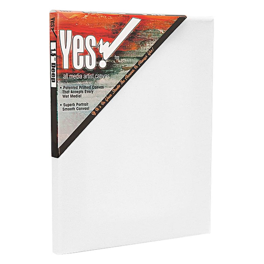 Yes! All Media Cotton Stretched Canvas 1-1/2” Deep Box of 3