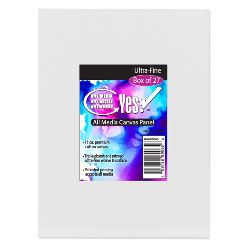Yes! All Media Cotton Canvas Panel 16"x20", (Box of 27)