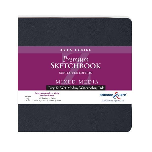 Stillman & Birn Softcover Sketchbooks - Alpha, Beta, Gamma, Delta, Epsilon  & Zeta Series