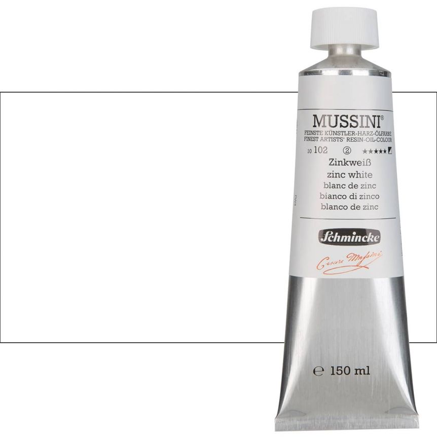 Schmincke Mussini Oil Color 150ml - Zinc White