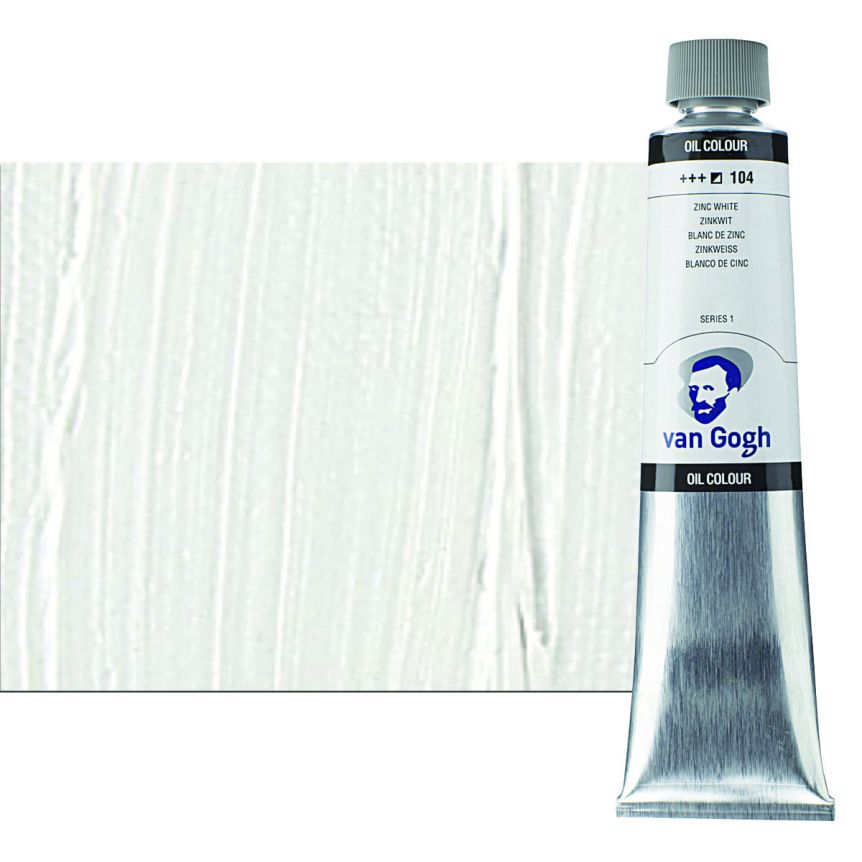 Van Gogh Oil Color, Zinc White 200ml Tube