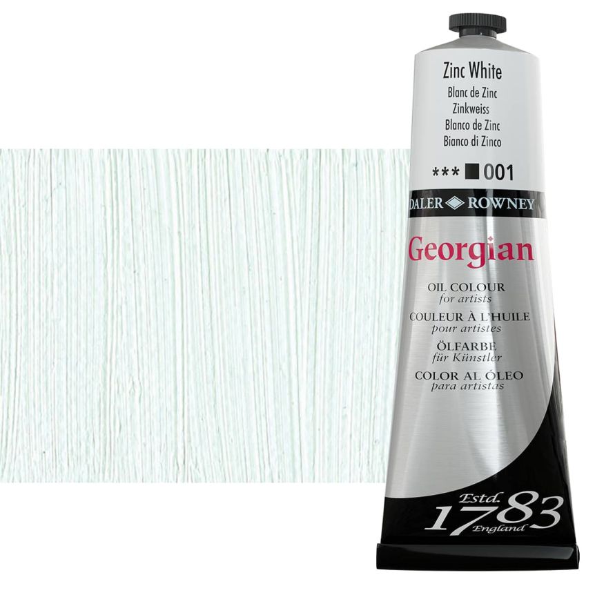 Daler-Rowney Georgian Oil Color 225ml Tube - Zinc White