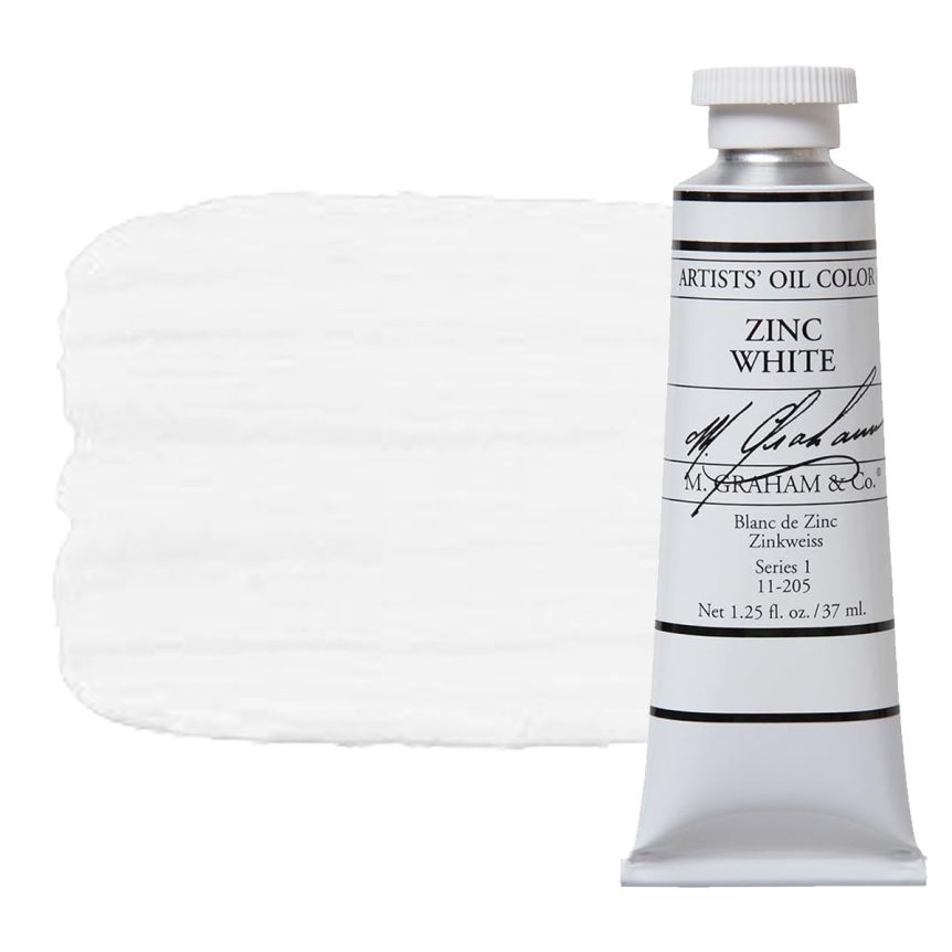 M. Graham Artist Oil Color 37ml - Titanium White Sunflower