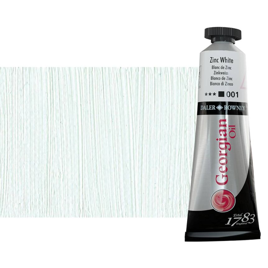 Daler-Rowney Georgian Oil Color 38ml Tube - Zinc White