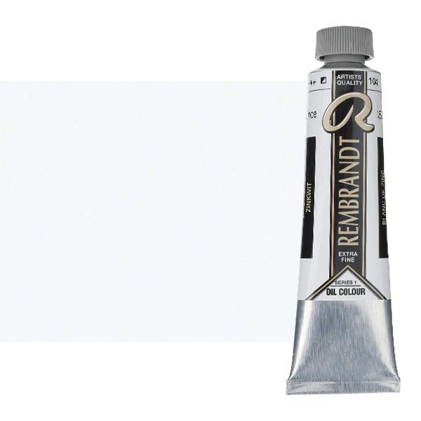 Rembrandt Extra-Fine Artists' Oil - Zinc White, 40ml Tube