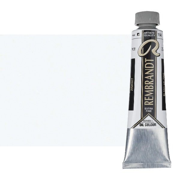 Rembrandt Extra-Fine Artists' Oil - Zinc White, 40ml Tube