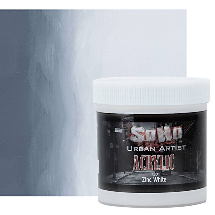 SoHo Urban Artists Heavy Body Acrylic Zinc White 500ml