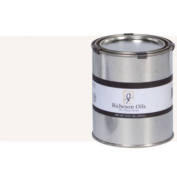 Shiva Signature Permanent Artist Oil Color 1 Pint - Titanium-Zinc White 