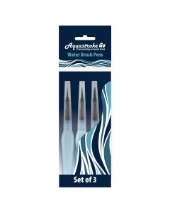 Aquastroke-Go Set of 3 Water Brush Pens by Creative Mark
