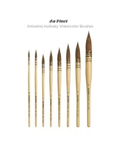 Da Vinci Artissimo Kolinsky Watercolor Brushes