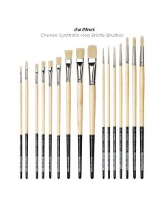 Da Vinci Chuneo Synthetic Hog Bristle Brushes