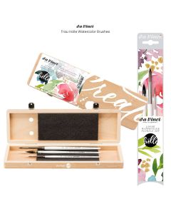 da Vinci Frau Holle Watercolor Brushes
