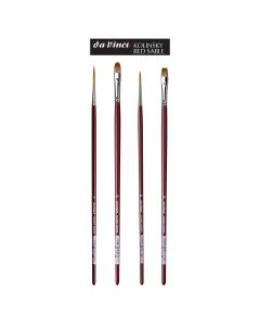 Da Vinci Kolinsky Red Sable Oil Brushes