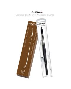 Da Vinci Leonardo Blue Squirrel Watercolor Brushes