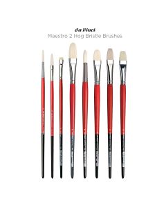 Da Vinci Maestro 2 Hog Bristle Brushes