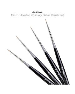 Da Vinci Micro-Maestro Kolinsky Detail Brush Set