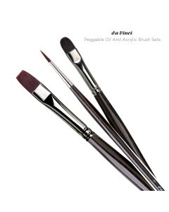 da Vinci Peggable Oil and Acrylic Brush Sets