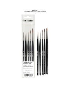 Da Vinci Ussuri Kolinsky Red Sable Brushes