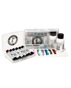 Daniel Smith Watercolor 5 ml Mineral Mixing Set of 6 + 1oz Ground