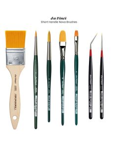 da Vinci Short Handle Nova Brushes
