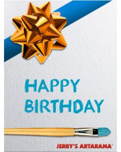 Birthday Art eGift Card - Festive - Electronic Gift Card eGift Card