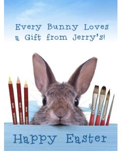 Easter Art eGift Card - Bunny in Basket - electronic gift card eGift Card