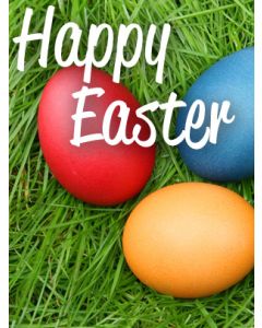 Easter Art eGift Card - Easter Eggs on Grass - electronic gift card eGift Card