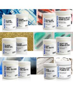 GOLDEN Acrylic Gel Mediums