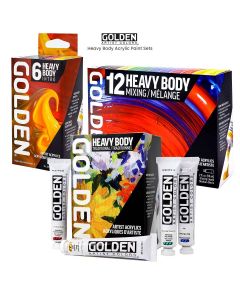 GOLDEN Heavy Body Acrylic Paint Sets