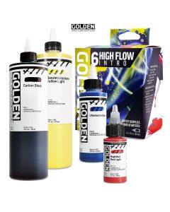 GOLDEN High Flow Acrylics & Sets