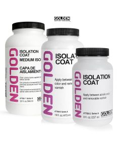 Golden isolation coat medium