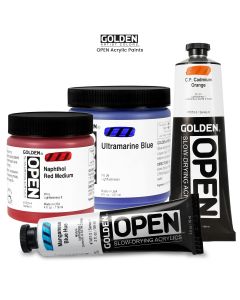 GOLDEN Open Slow Drying Acrylics