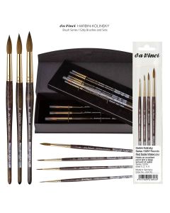 da Vinci Harbin Kolinsky Series 1526Y Brushes and Sets
