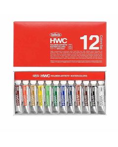 Holbein Artists' Watercolor Set of 12, 5ml Colors