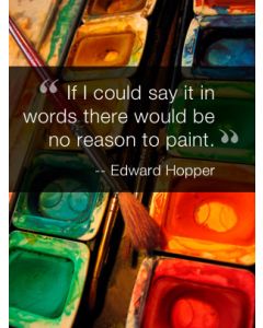 Inspirational Quote Art eGift Card - Edward Hopper eGift Card