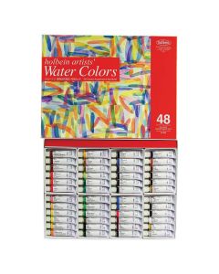 Holbein Artists' Watercolor Set of 48, 5ml Assorted Colors