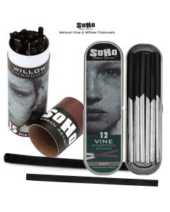 SoHo Urban Artist Natural Vine & Willow Charcoals