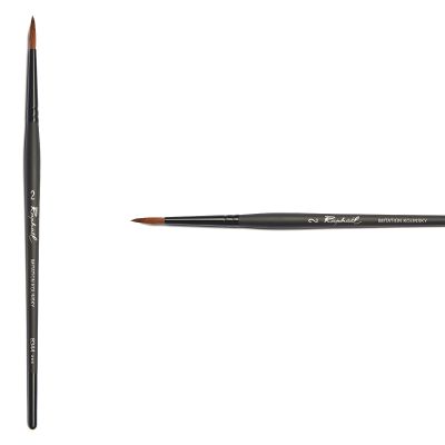 Raphaël Rundpinsel Nr. 8 Kolinsky Gold - Premium Pinsel Für Ölmalerei & Details