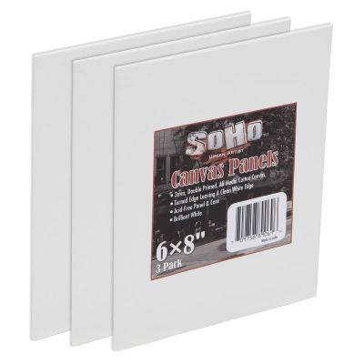 SoHo Panels Cotton Canvas All Media Artist Panels | Jerry's Artarama