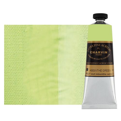 Charvin Extra-Fine Artists Acrylic - Absinthe Green, 60ml