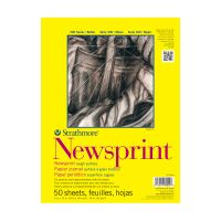 Strathmore 300 Series Newsprint Pad Rough 12