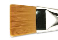 Creative Mark Mural Large Brush Synthetic Golden Taklon Flat #40