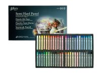 Mungyo Gallery Semi-Hard Pastels Cardboard Box Set of 48 - Assorted Colors