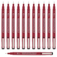 Acurit Technical Waterproof Pen .5mm, 12 Pack