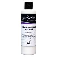 Chroma Atelier Interactive Mediums and Additives - Clear Painting Medium, 250ml