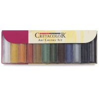 Cretacolor Art Chunky Colored Charcoal Set of 12