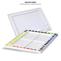 Creative Mark Watercolor Palette with Cover, 42 Wells